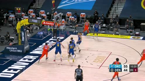 【NBA集锦】猛虎下山强打突破 米尔萨普独战双雄篮下建功