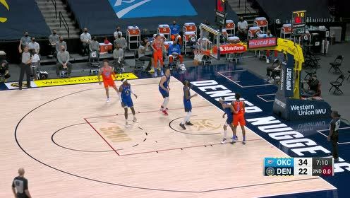 【NBA集锦】底角开炮轰炸篮筐 杰克逊三分出手正中靶心