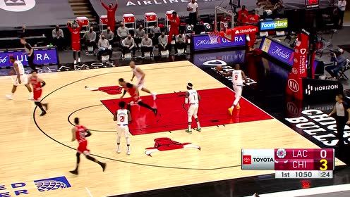 【NBA集錦】開場(chǎng)就是火力全開 懷特張弓搭箭連續(xù)命中三分