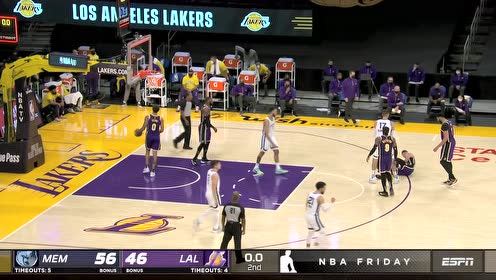 【NBA集锦】手起刀落!莫兰特极限三分压哨入网