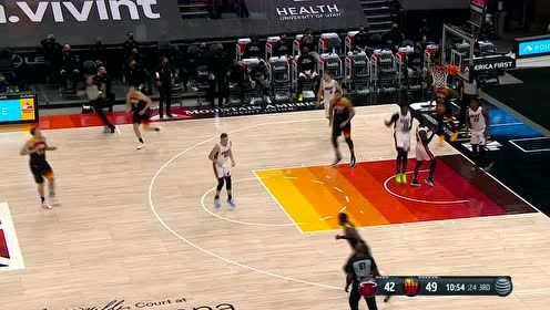 【NBA集錦】半場滿血回歸！米切爾沖擊內線+超遠三分7-0直接打停