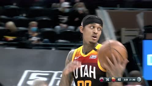 【NBA集錦】全憑個人實力！克拉克森過掉希羅急停中距離拋投命中