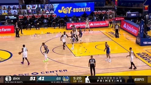 【NBA集錦】大型聊天室？格林和杜蘭特場上聊天其樂融融