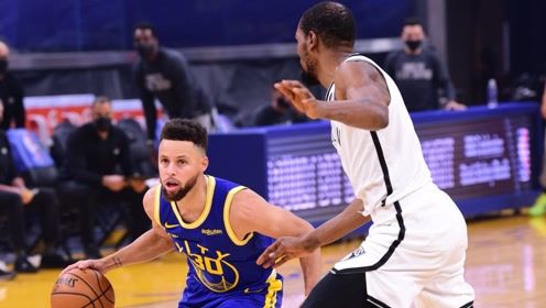 【NBA集锦】篮网vs勇士五佳球 库里超远三分迎射杜兰特