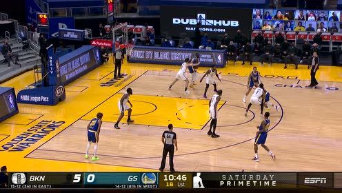 【NBA集錦】哈登靈光一閃搶斷庫里！杜蘭特操刀反擊隊友補(bǔ)籃得手