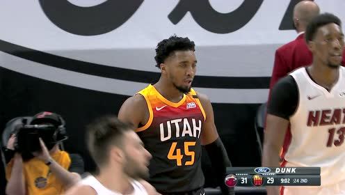 【NBA集錦】阿德巴約：本寶寶聽不見！克拉克森腦后長眼助攻米切爾空切劈扣放聲肆吼
