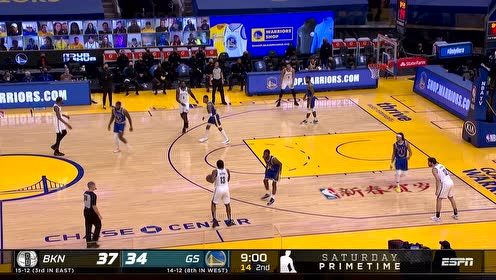 【NBA集錦】解決不了問題直接找KD 杜蘭特弧頂三分刷網(wǎng)而入