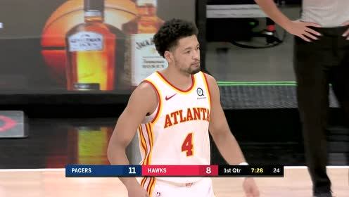 【NBA集錦】二人轉(zhuǎn)走起來 特雷楊小手一抖助飛卡佩拉空接暴扣