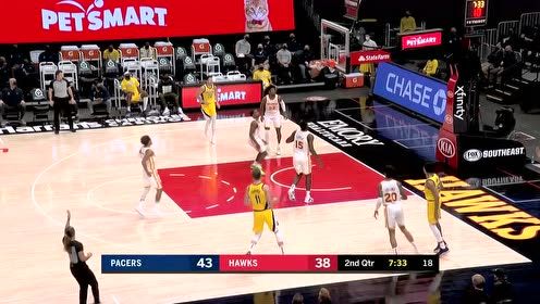 【NBA集錦】特雷楊連線科林斯空接炸筐 蘭姆底角三分一箭穿心