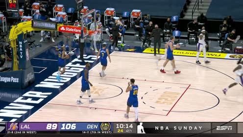 【NBA集锦】每一个动作都是教科书级别 詹姆斯抡锤砸扣+行进间击地疯狂反扑