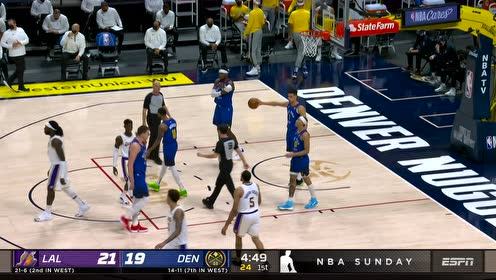 【NBA集锦】球风太凶!塔克强硬突破抬手上篮打成2+1