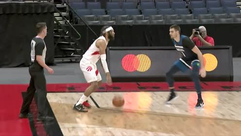 【NBA集锦】默契配合撕裂防线 本布里假突真传戴维斯上篮得手