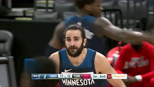 【NBA集锦】麦克丹尼尔斯旱地拔葱大帽西卡 卢比奥百转千回外线三分进筐