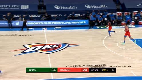 【NBA集錦】一個(gè)眼神就明白！奧古斯汀精確制導(dǎo)康諾頓空切暴扣送驚喜