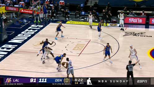 【NBA集锦】快攻反击一瞬间 格林四分卫长传助力坎帕佐飞天上篮