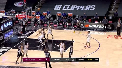 【NBA集锦】狙击手已就位 贝弗利手起刀落三分命中