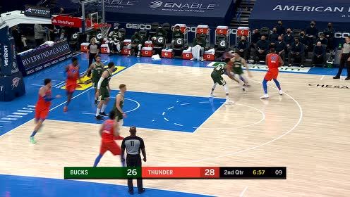 【NBA集錦】攔不住的火熱手感！多爾特內(nèi)外兼攻連取五分助隊(duì)示威