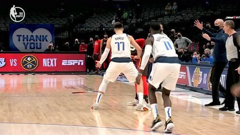 【NBA集锦】定海神针 安东尼扛开东契奇送出关键助攻