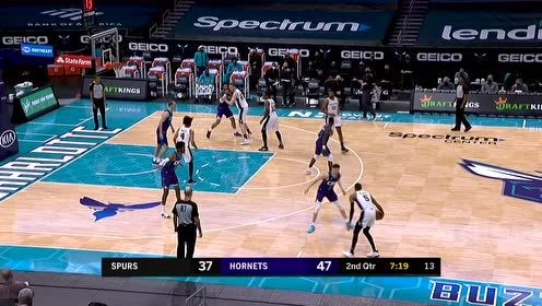 【NBA集锦】用身高优势欺负人 盖伊急停跳投半截篮稳稳命中