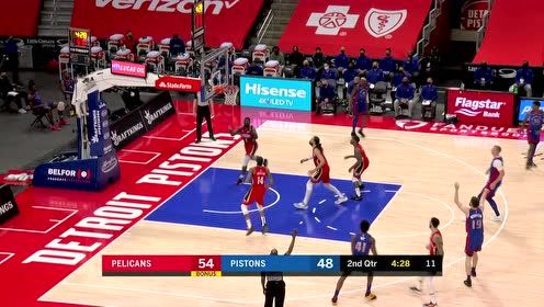 【NBA集錦】防守形同虛設 錫安強頂防守輕取2分