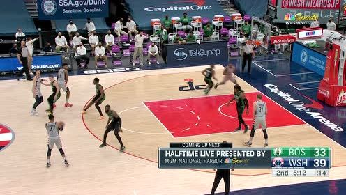【NBA集锦】韦少弧顶发牌送妙传 瓦格纳无人防守轻松暴扣