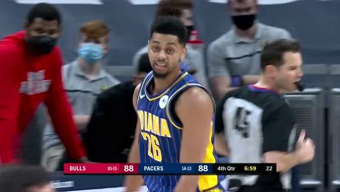 【NBA集锦】手感突然开花!兰姆三分出手正中靶心