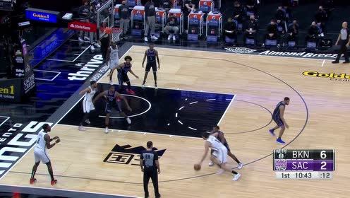 【NBA集锦】福克斯回马一枪送妙传 巴格利霸王举鼎双手隔扣欧文
