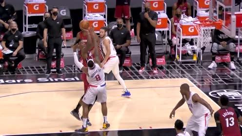 【NBA集锦】对手失误送大礼?巴特勒错喂莫里斯双手暴扣