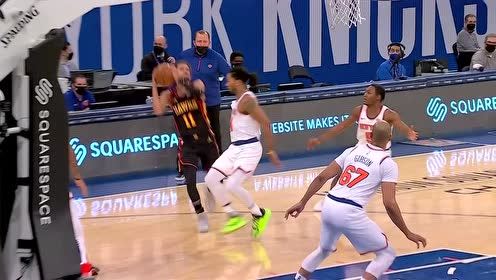 【NBA集锦】特雷杨单打罗斯 漂移投篮还有加罚