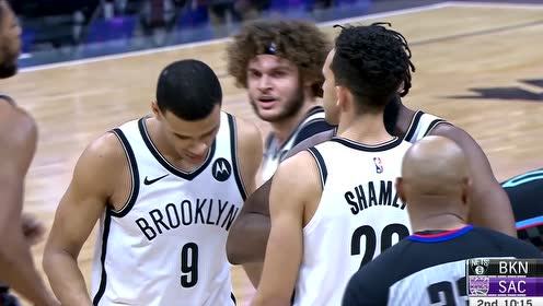 【NBA集锦】篮网136-125国王 篮网27记三分创纪录哈登三双欧文40分