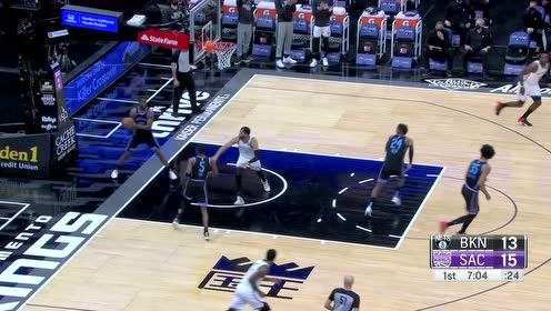 【NBA集锦】希尔德手起刀落三分命中 欧文漂移跳投还以颜色