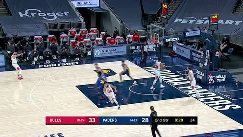 【NBA集锦】萨博尼斯大帽扇飞威廉姆斯 随后反击中妙传小霍乐迪抛投得手
