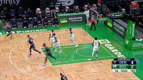 【NBA集锦】不紧不慢一击致命 穆雷收球撤步三分稳稳命中