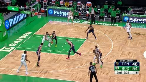 【NBA集锦】NBA生涯首次首发首分入账 坎帕佐里突外投连得5分