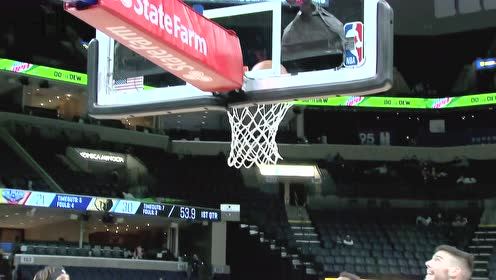【NBA集锦】锡安碾压内线 无视防守强势打成2+1