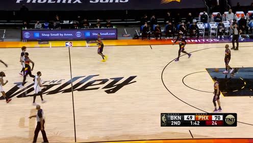【NBA集錦】個(gè)人能力太恐怖 保羅弧頂架炮三分轟炸籃筐