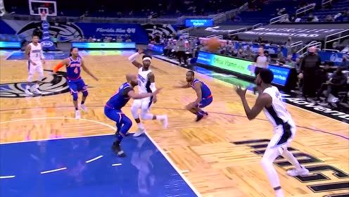 【NBA集锦】湖人的潜在猎物!班巴篮下暴起双手暴扣