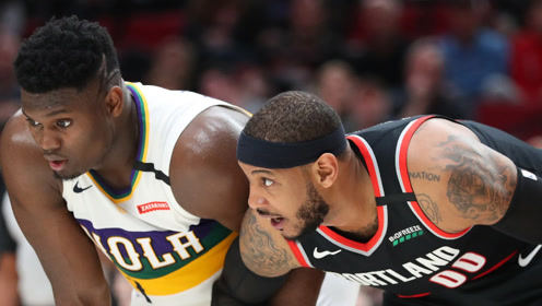 【NBA集锦】开拓者vs鹈鹕前瞻 利指导大战胖虎锡安