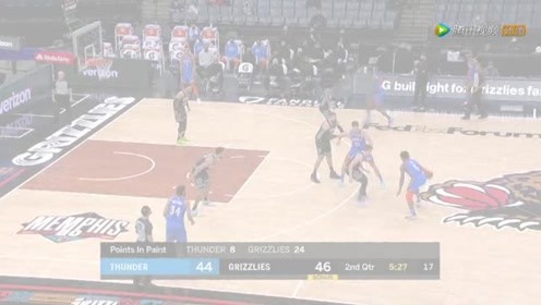 【NBA集锦】安德森莫兰特连线 抢断推进一条龙