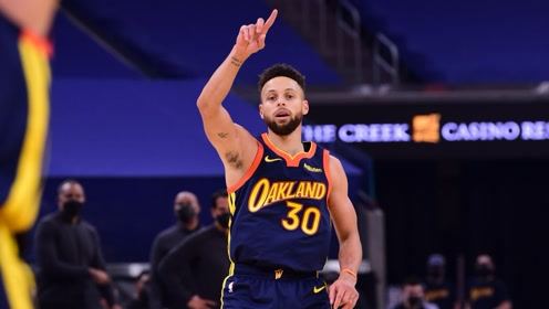 【NBA集锦】热火112-120勇士 库里关键三分率队19分逆转热火