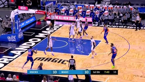 【NBA集锦】加里-克拉克后场抢断送妙传 培根快速反击上篮
