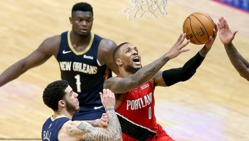 【NBA集锦】利拉德vs鹈鹕集锦 关键先生掠44分击溃鹈鹕