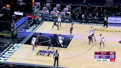 【NBA集錦】巴特勒巧妙助攻 希羅穩(wěn)穩(wěn)兩分入賬