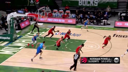 【NBA集锦】这防守漏个干净 阿奴诺比空切顺下反身背扣