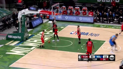 【NBA集锦】兄弟齐心其利断金!字母兄弟连线上演精彩暴扣