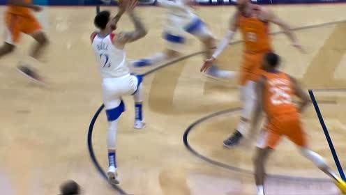 【NBA集錦】新奧爾良張國偉 海耶斯飄逸空接與球哥默契無間