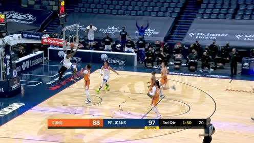 【NBA集錦】氣氛完全起來了 錫安飛天空接暴扣