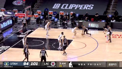 【NBA集錦】喬治極限助攻 貝弗利不負(fù)眾望三分打進(jìn)