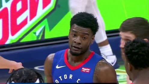 【NBA集锦】活塞发起疯狂反扑 怀特底角射箭杰克逊流星滑翔一条龙