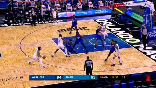 【NBA集錦】勇士角色球員集體爆發(fā) 達(dá)米安-李+貝茲莫爾連中三分